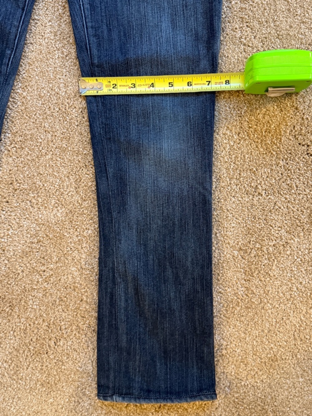 Rock & Republic Jagger Low Rise Skinny Jeans Sz 26 Dark Wash Embroidered Pockets - Picture 14 of 16